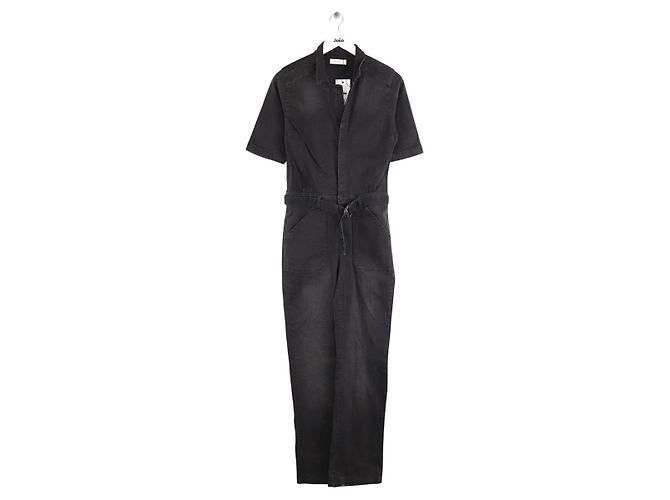 Bash Schwarzer Baumwoll-Overall