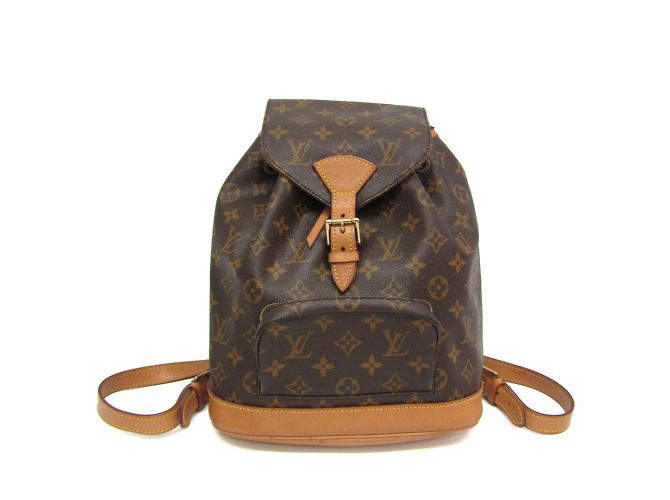Louis Vuitton Monogram Montsouris MM Rucksack Monogramm