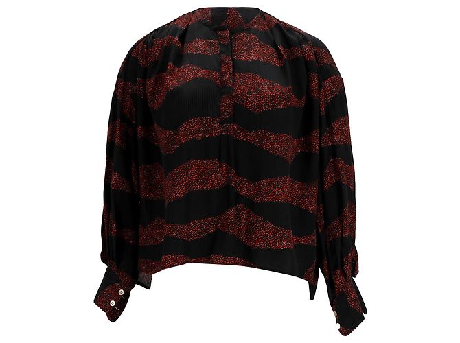 Camicia a righe Isabel Marant in viscosa multicolore