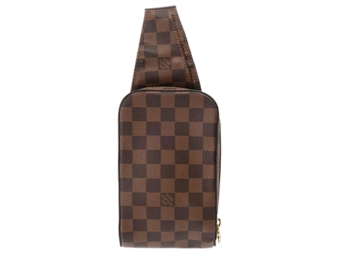 Louis Vuitton Damier Geronimos Sling Bag Brown Damier ebene Cloth  ref.2282089