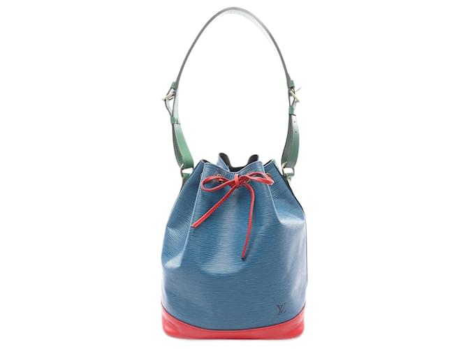 Louis Vuitton Blue Epi Noe Tricolor GM Leather  ref.2283023