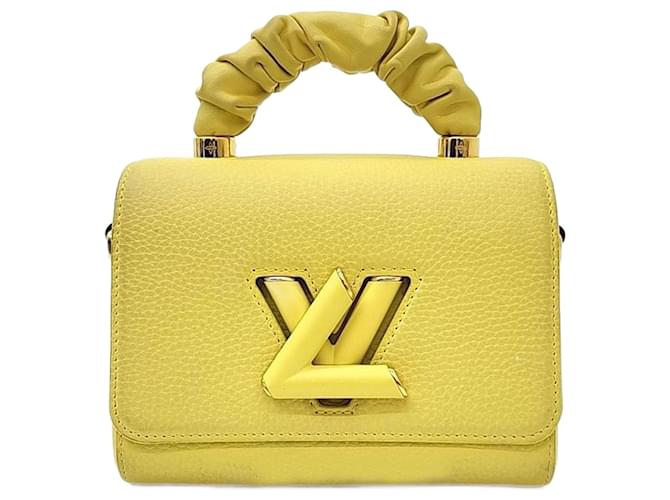 LOUIS VUITTON Top Handle Twist PM (5345499) Yellow  ref.2283693