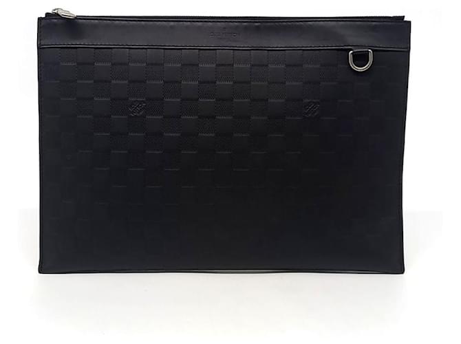 LOUIS VUITTON Damier Infini Discovery Pochette GM N60112 (10162374) Black  ref.2284242