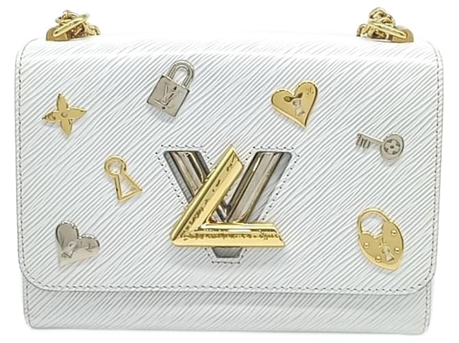 LOUIS VUITTON Epi Twist MM M52890 (10169449) White  ref.2284265