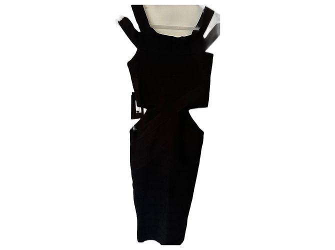 Pinko Kleid schwarz aus Viskose