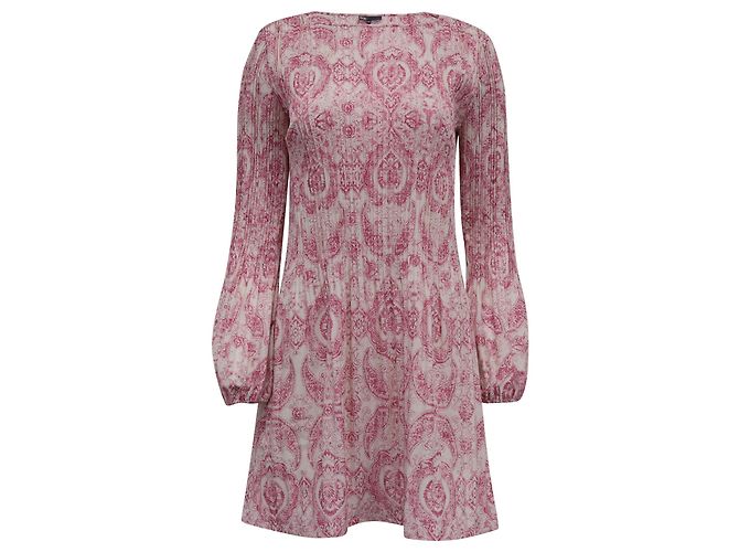 Robe imprimée Rockinal de Maje en polyester rose
