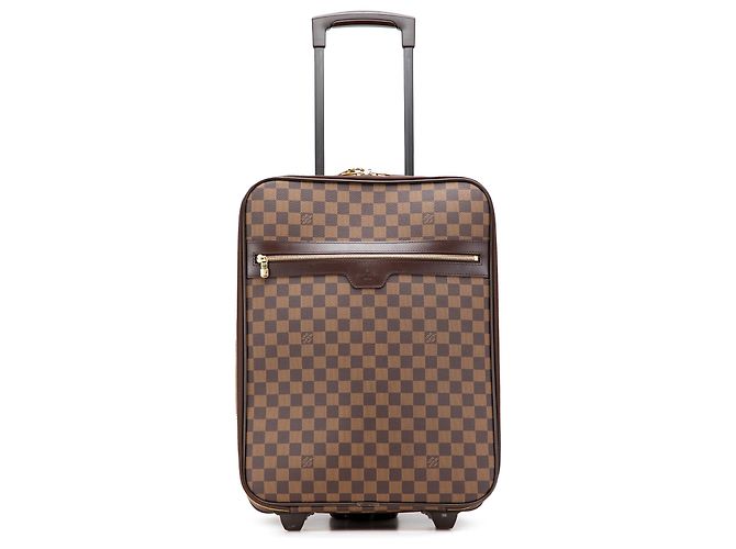 Louis Vuitton Marrom Damier Ebene Pegase 45