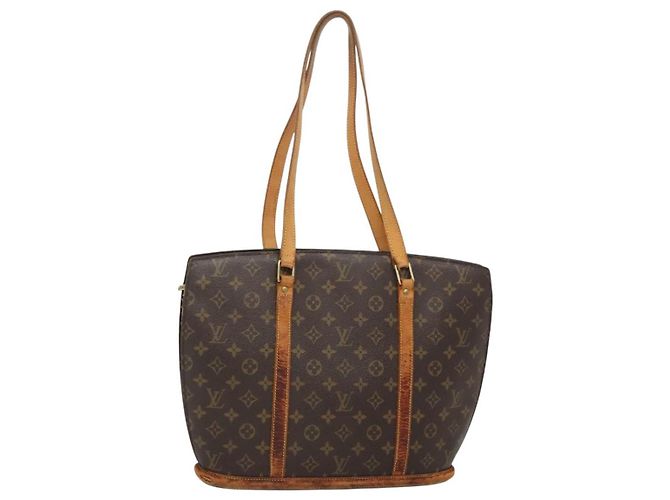 LOUIS VUITTON Borsa Tote Babylone Monogram M51102 LV Auth 125578 Monogramma