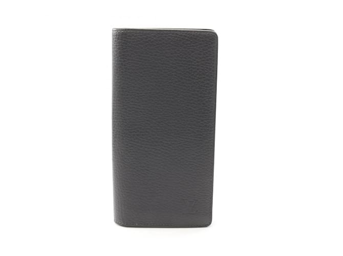 Louis Vuitton Portefeuille Brazza Bi-fold Long Wallet Green Dark grey Leather  ref.2285901
