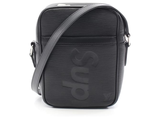Louis Vuitton Epi Noir Danube PM Shoulder Bag Black Leather  ref.2286732