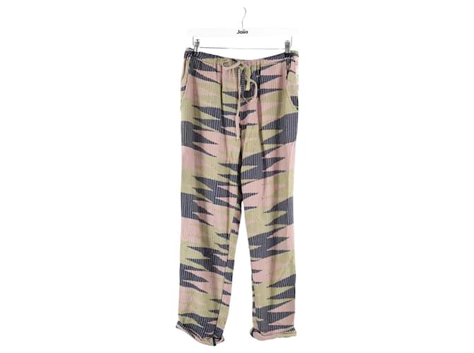Autre Marque Multicolored cotton pants Multiple colors  ref.2287838