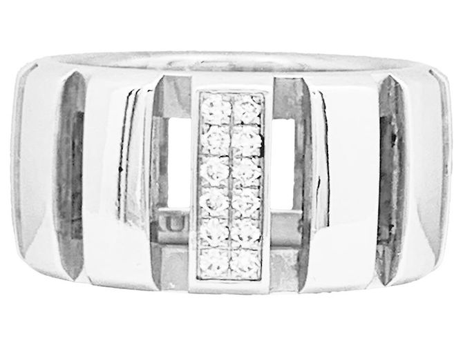 Chaumet-Ring, 'Class One', Weißgold, Diamanten.