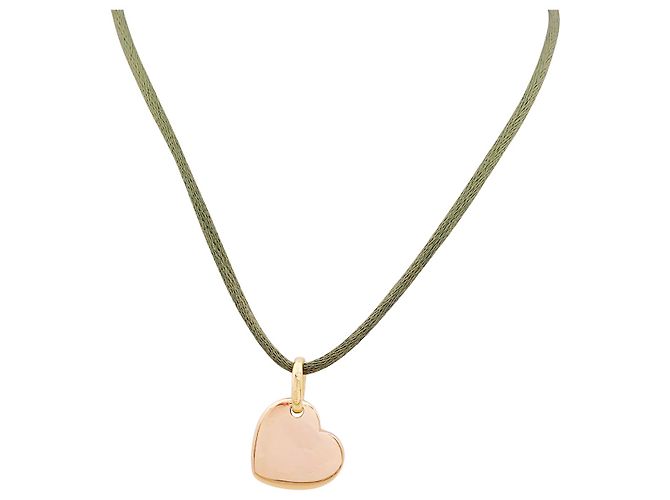 Pendente Pomellato, 'Cuore', in oro rosa e giallo.