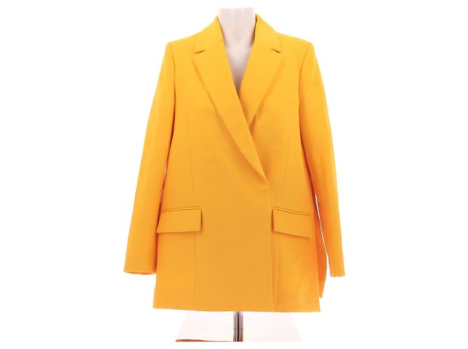 Blazer Maison Rabih Kayrouz amarillo de algodón