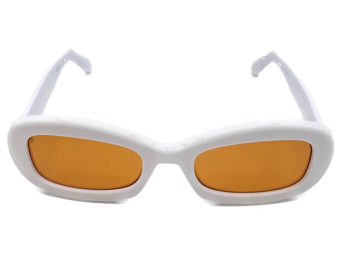 GCDS Occhiali da sole bianchi Bianco