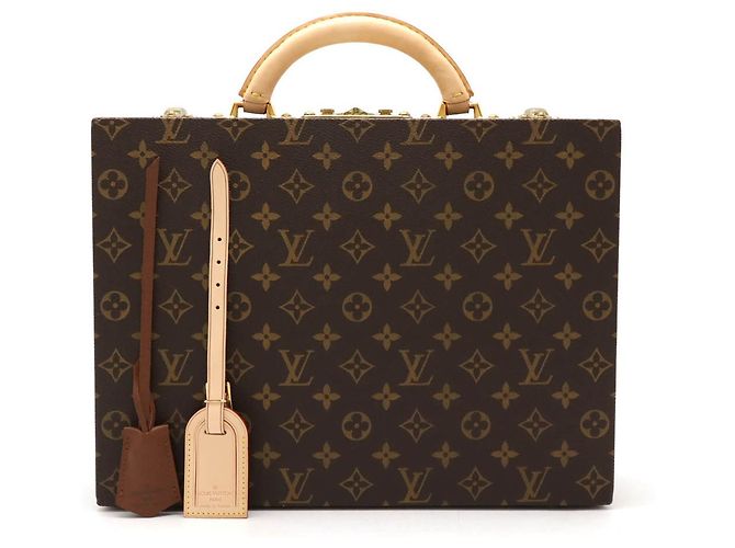 Louis Vuitton Monogram Schmuckkästchen Braun Bronze