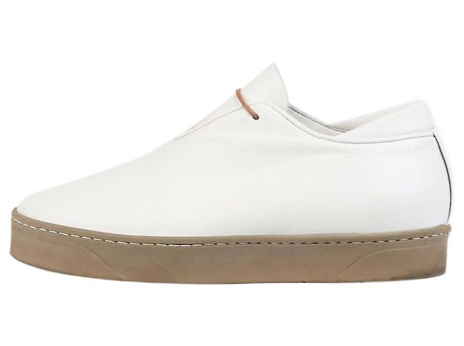 Fausto Santini Baskets en cuir Nappa blanc - taille EU 39