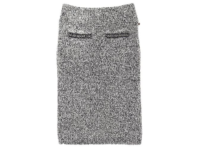 Louis Vuitton Skirt Cotton Wool Skirt Grey