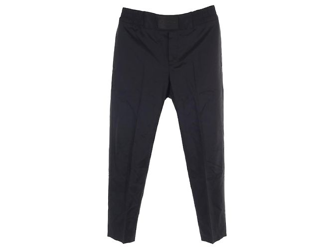 Pantaloni da jogging in lana e nylon Louis Vuitton Nero