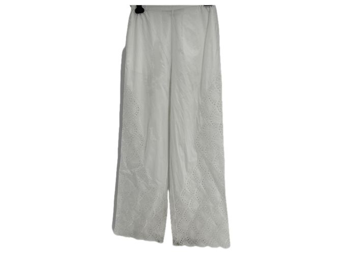 Autre Marque Pantalón blanco "Dulche"