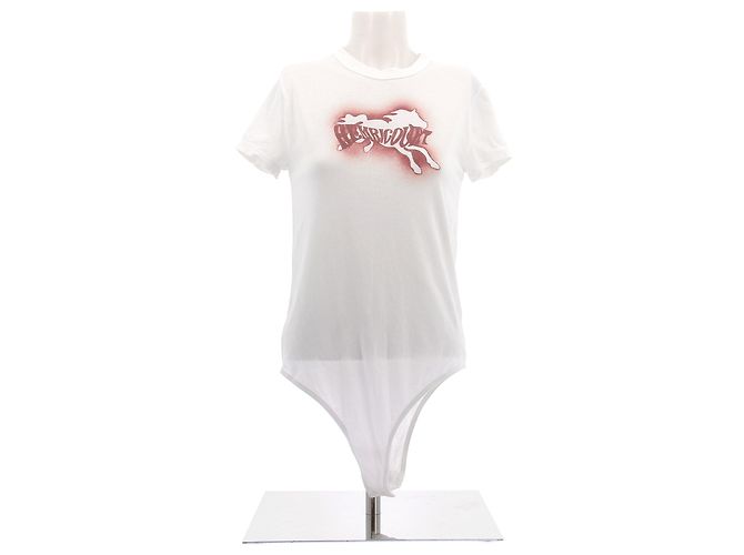 Autre Marque Body blanco HEMRICOURT con estampado de caballo