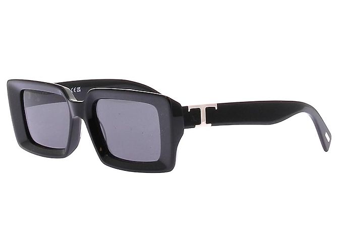 Tod's Gafas de sol rectangulares negras Negro