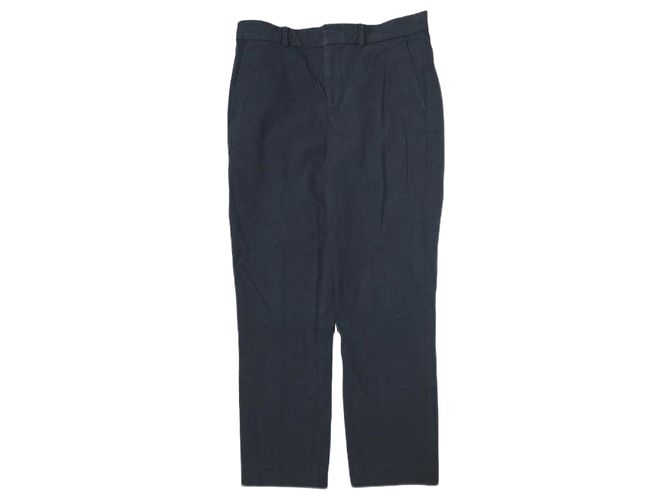 & Other Stories Pantalones de algodón elástico POLO RALPH LAUREN Blanco Azul marino