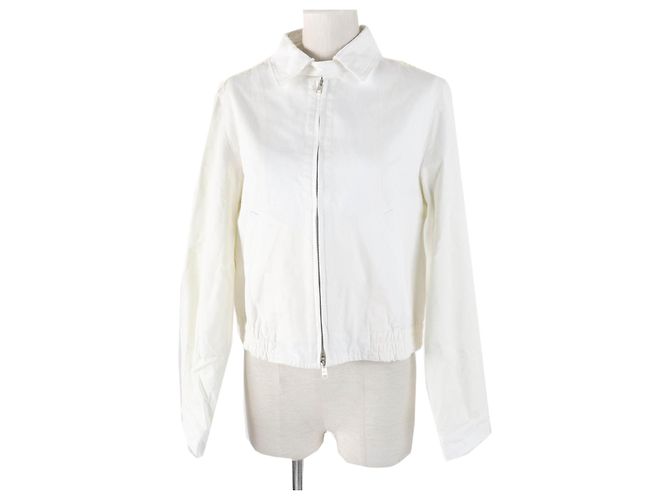 & Other Stories MADISONBLUE Cotton Jacket White S Women
