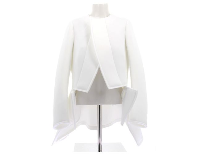 Giacca bianca in poliestere Comme Des Garcons Bianco
