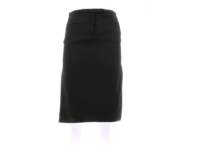 Courreges Wollrock schwarz