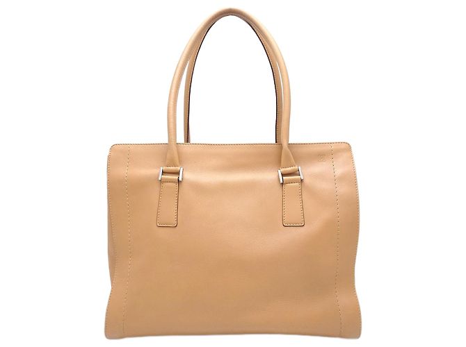 & Other Stories Sac fourre-tout en cuir Hirofu camel