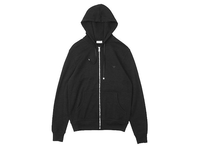Dior BEE bestickter Strickpullover aus Wollmischung Schwarz 
