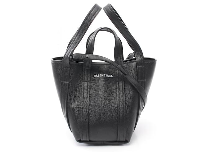 Balenciaga Everyday XS North South Handbag Black Leather  ref.2293047