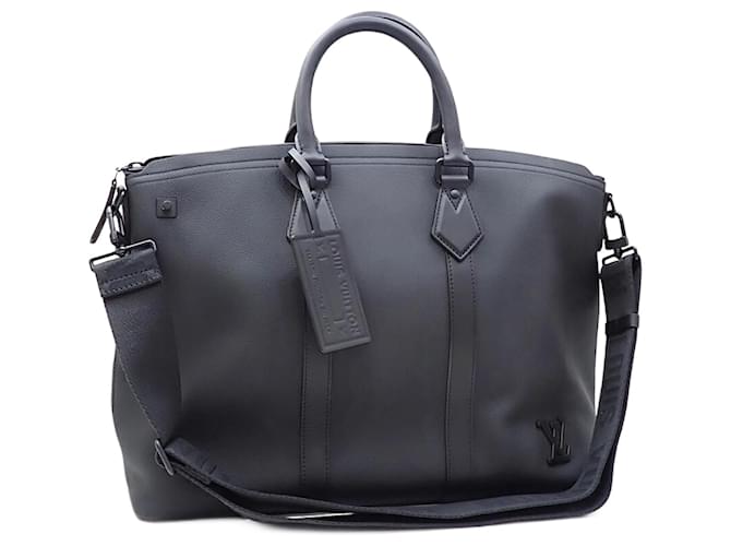 Louis Vuitton Black Leather Tote Bag  ref.2293767