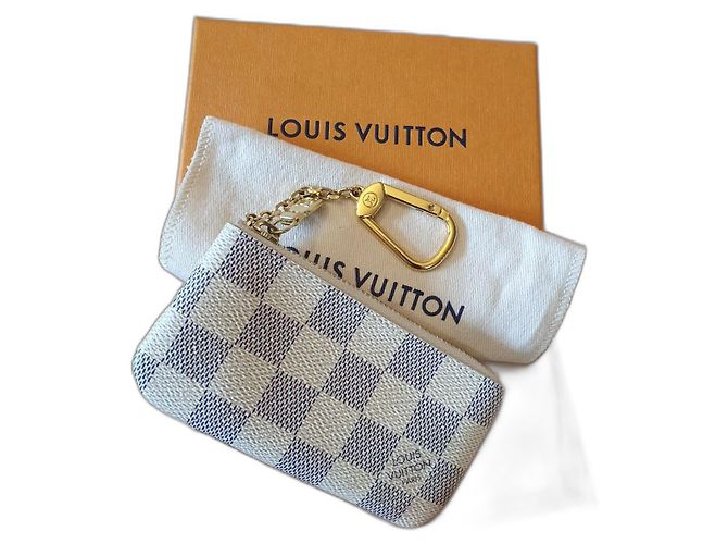 Louis Vuitton Estuche para llaves Azur blanco