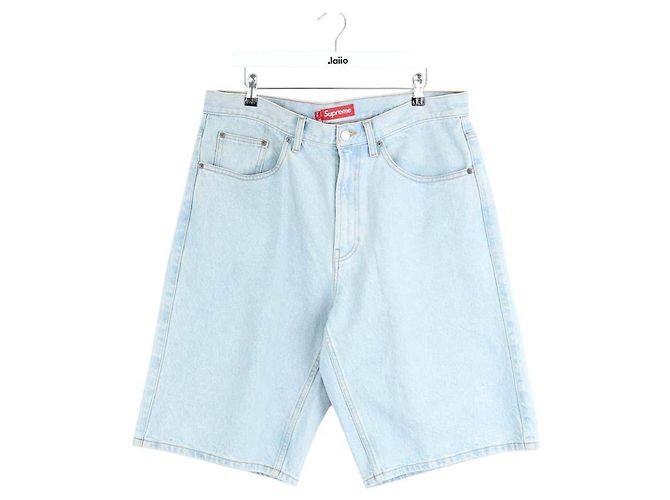 Supreme Bermuda in cotone blu