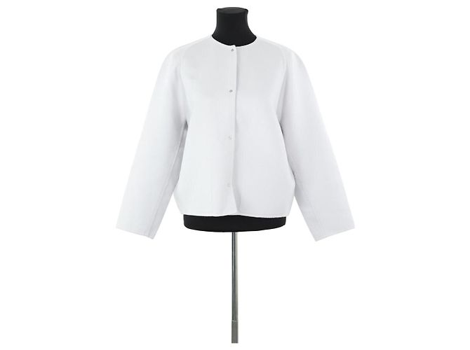 Hermès Kaschmirjacke Grau