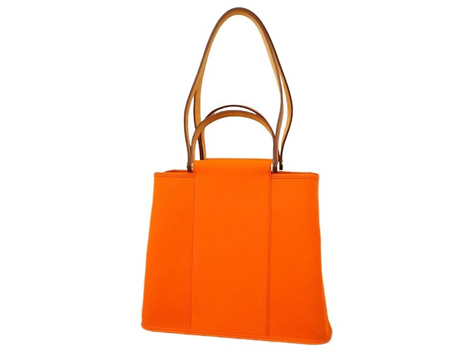 Hermès Sac cabas orange Hermes Cabag PM