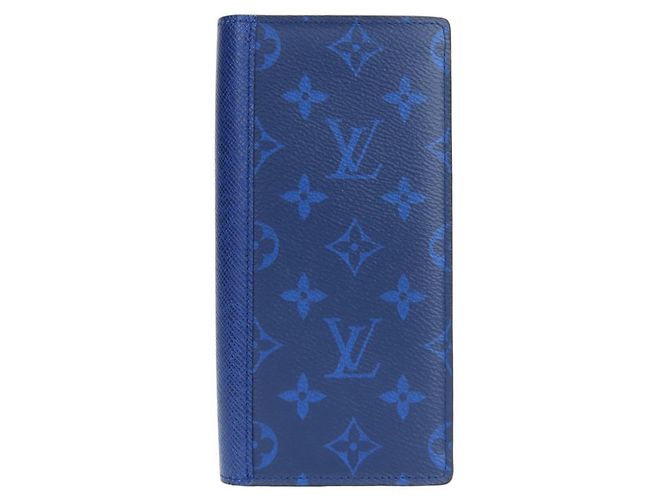 Cartera Larga Louis Vuitton Brazza Azul