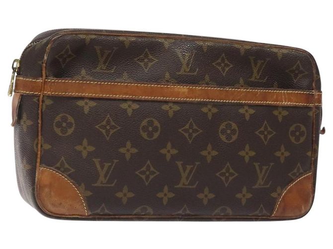 LOUIS VUITTON Clutch Compiegne 28 M51845 LV Auth 126832 Monogramm