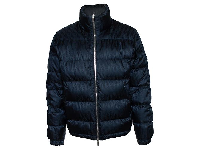 Christian Dior Dior, obliques Steppjacke in Marineblau