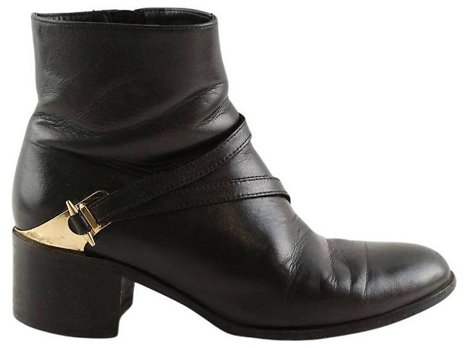 Lk Bennett Black leather boots