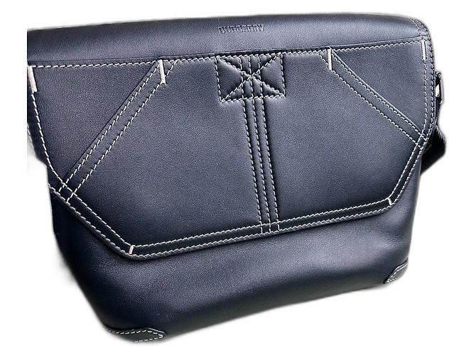 Borsa Messenger Burberry Nera