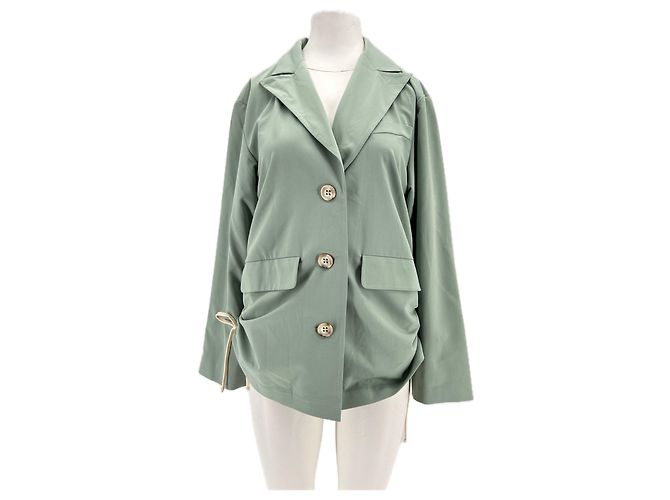 Autre Marque Grüne Blazerjacke