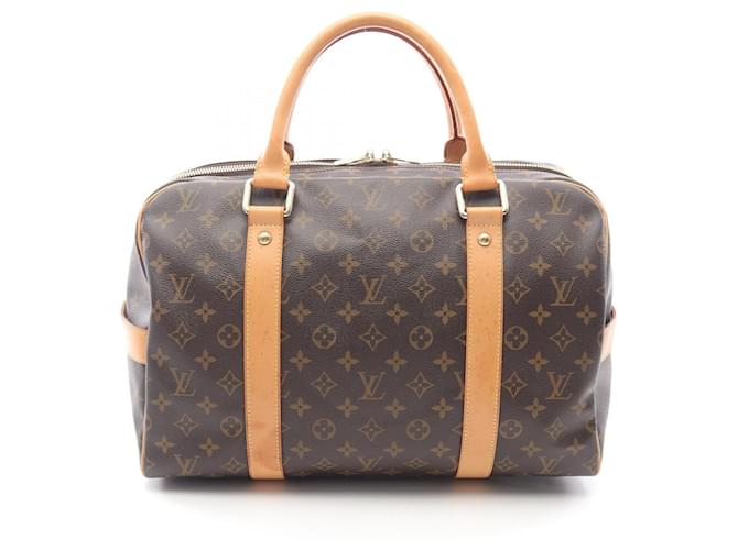 Louis Vuitton Carryall Monogram Bag Brown Cloth  ref.2297668