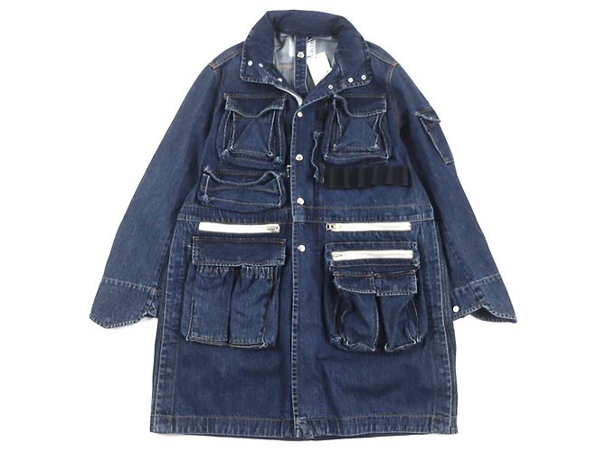 Giacca di denim Sacai Blu