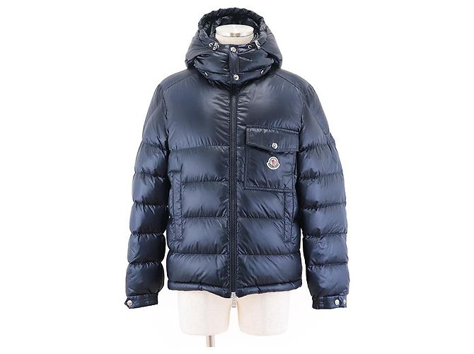 Moncler WOLLASTON Light Nylon Down Jacket Blue