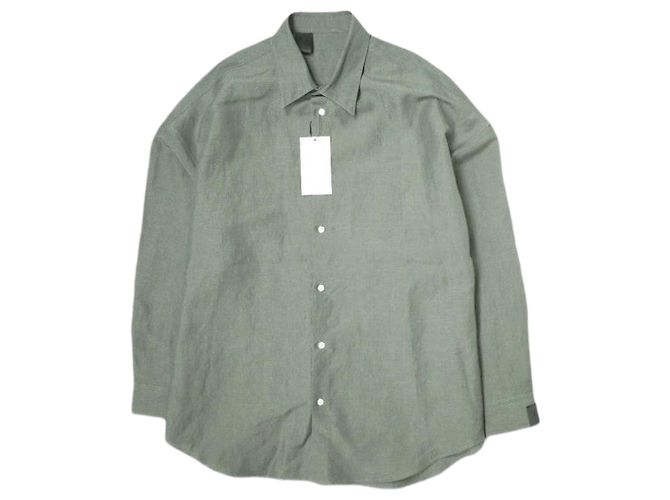 Autre Marque N.HOOLYWOOD CAMICIA IN LANA E LINO Grigio