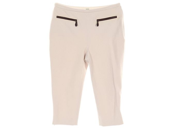 Hermès Hermes Wool Pants Beige