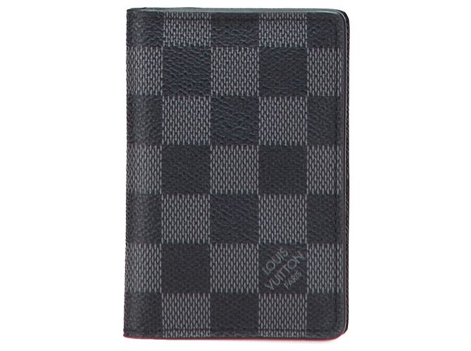 Organizer Organizzatore da tasca Damier Graphite Nero Louis Vuitton